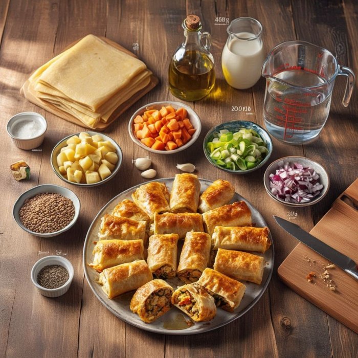 Što ću danas kuhati? - Rolade od povrća (12 komada)