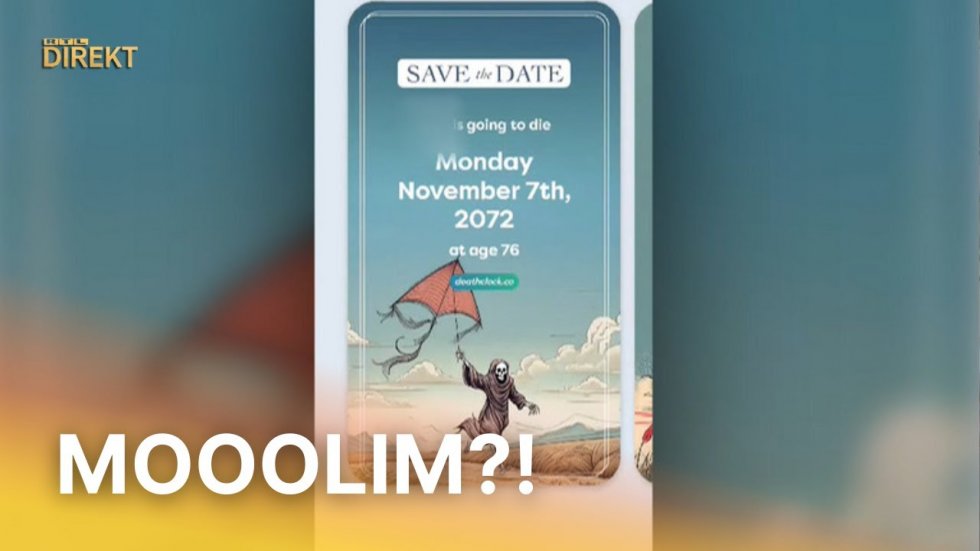 TIKKER-NAPRAVLJEN SAT KOJI VAM ODBROJAVA VRIJEME DO SMRTI