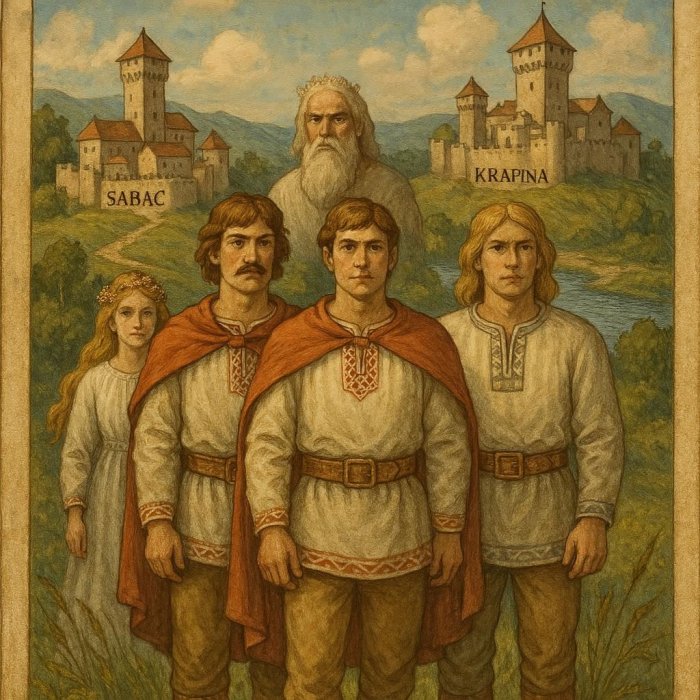 Slavenska legenda o tri brata