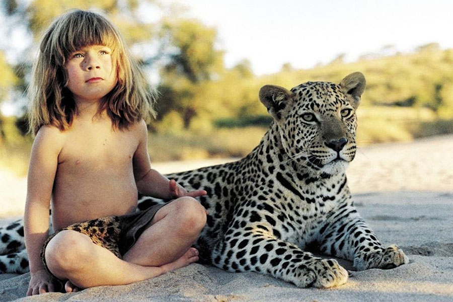 Djevojčica koja je utjelovila Mowglija...