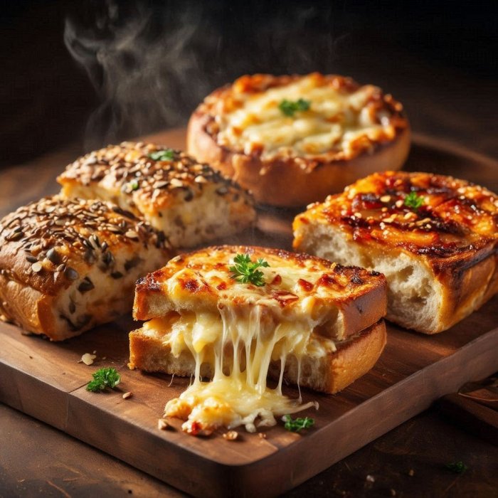 Recepti -  Predjela VI, topli sendviči