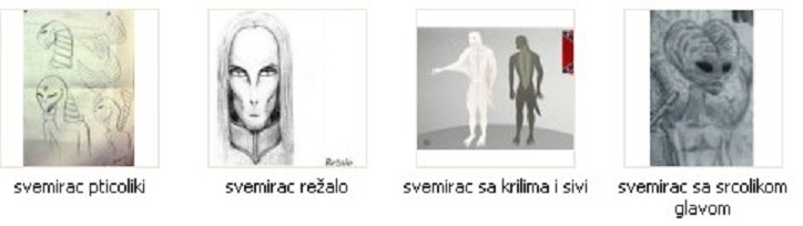 Detaljni opis tipova vanzemaljaca