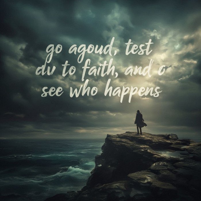 PORUKA ZA 21.STUDENI 2009.G. - Idi naprijed, iskušaj svoju vjeru i gledaj što će se dogoditi