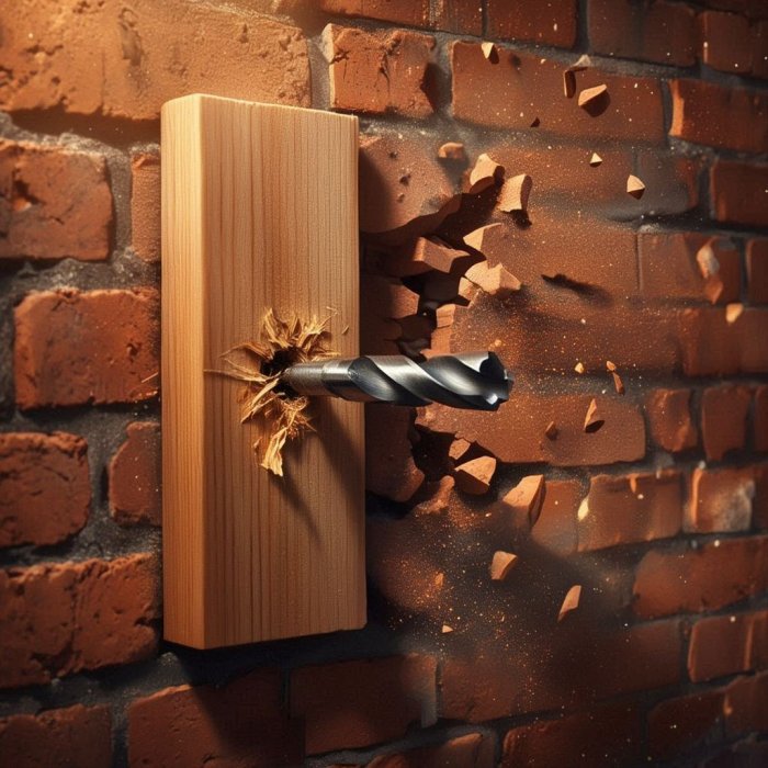 ZA BUKOVU JE DASKU SVRDLO