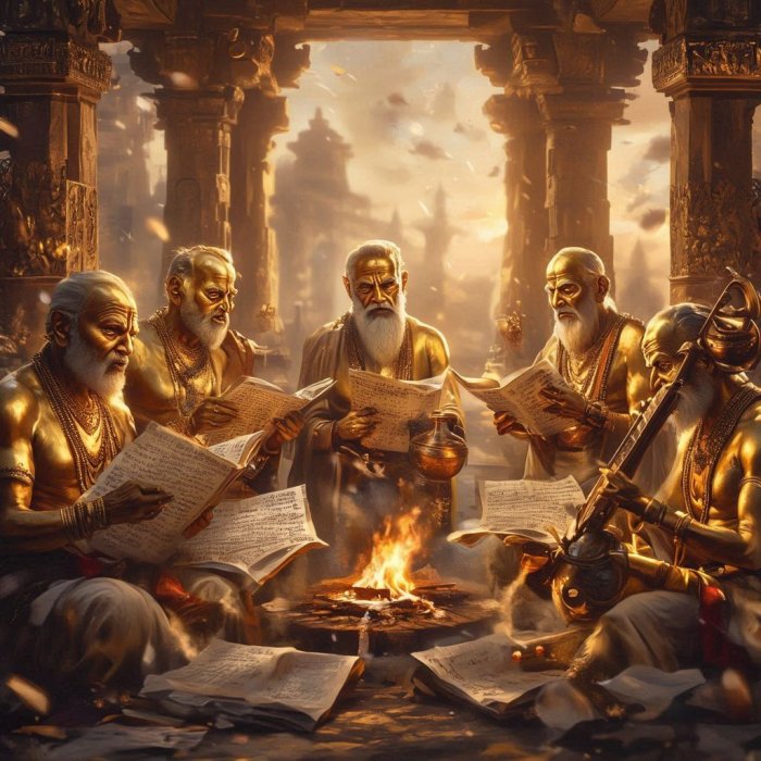 Zlatni ljudi zlatnog doba - o vedskim himnama i stihovima