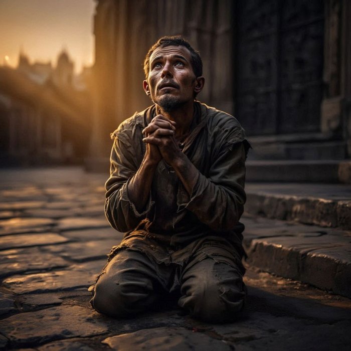 Budi prosjak samo koji od boga prosi