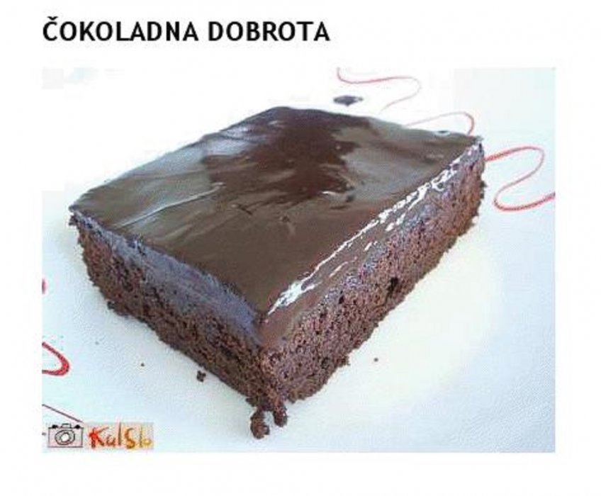 ČOKOLADNA DOBROTA