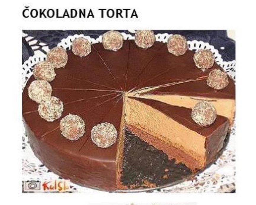 ČOKOLADNA TORTA