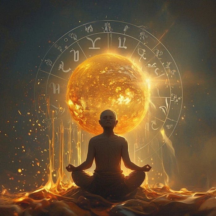 Dharmičko savjetovanje i Sunce