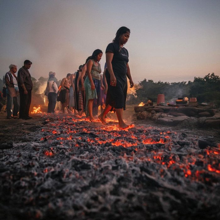 Hodanje po žeravici