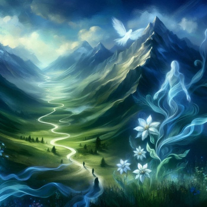 Iz doline na planinu