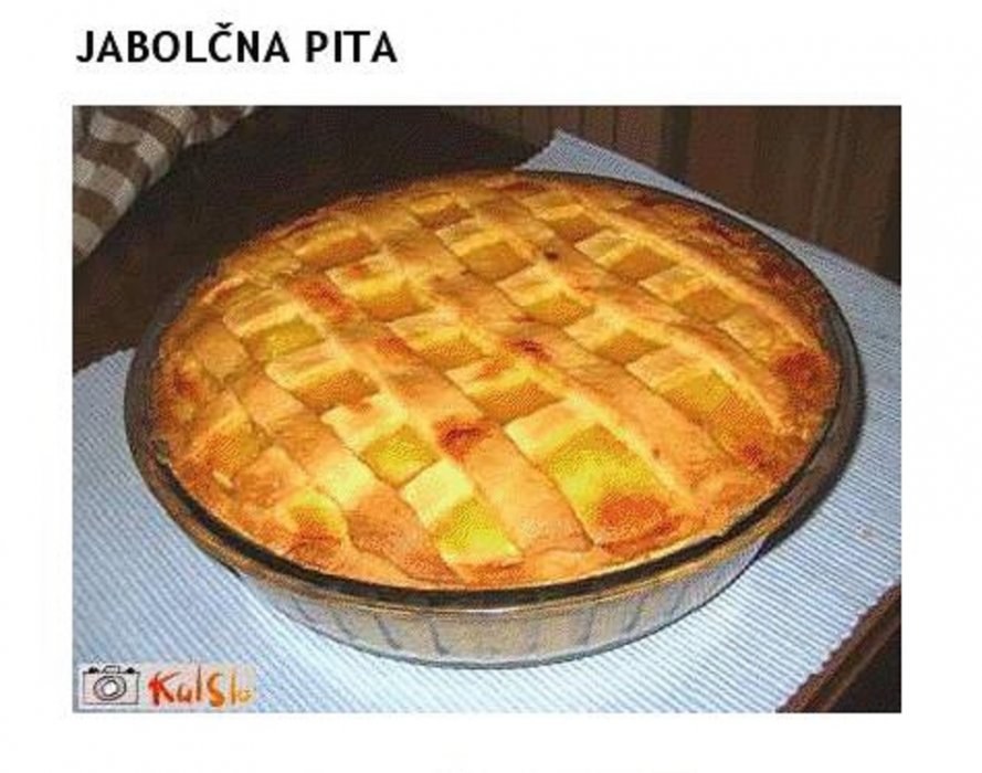 JABOLČNA PITA