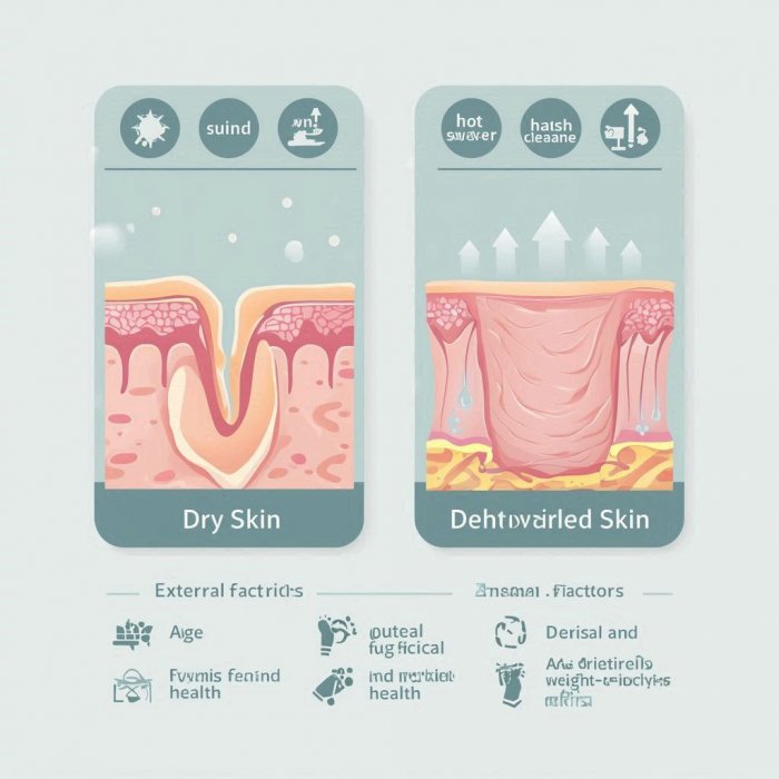 Je li moja koža suha ili dehidrirana?