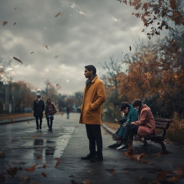 ljudi misle boje jeseni (ja neću biti..da mu poljubac daju..)