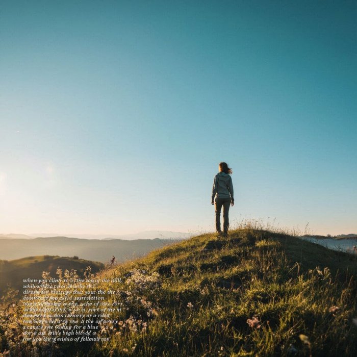 Kad se popneš iznad brda