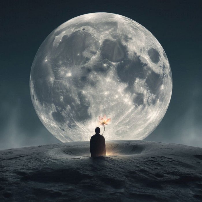 Kad se zagledaš u cvijet, u mjesec