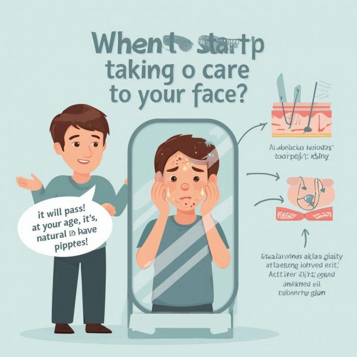 Kada početi njegovati lice?