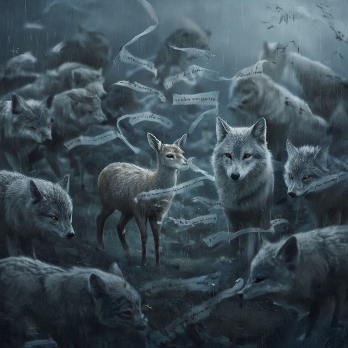 Kao košuta među vukove