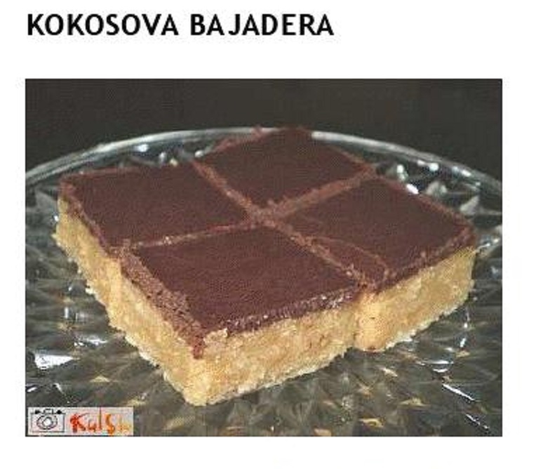 KOKOSOVA BAJADERA