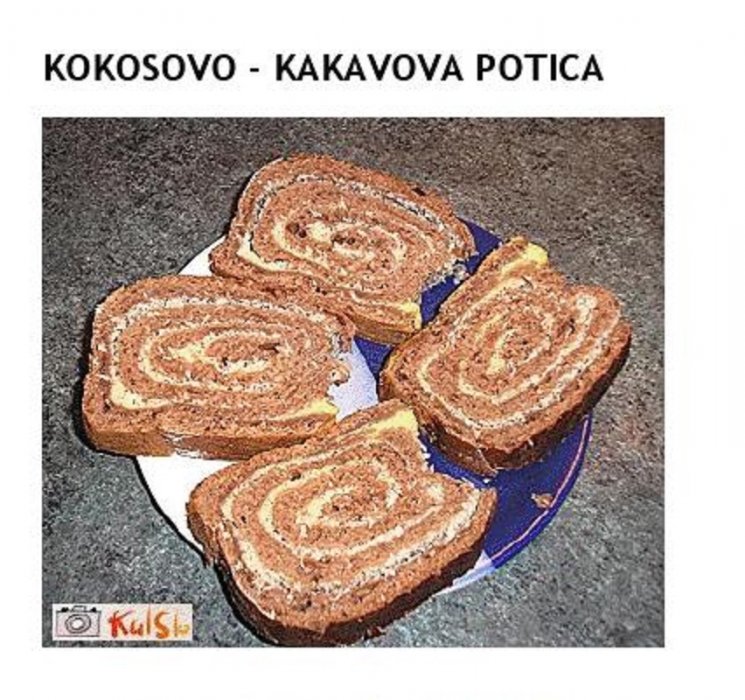 KOKOSOVO - KAKAVOVA POTICA