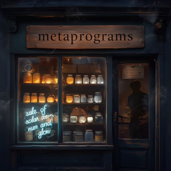 Metaprogrami. Prodaja Sunčevog i Mjesečevog sjaja. Tajna TAJNE !!!