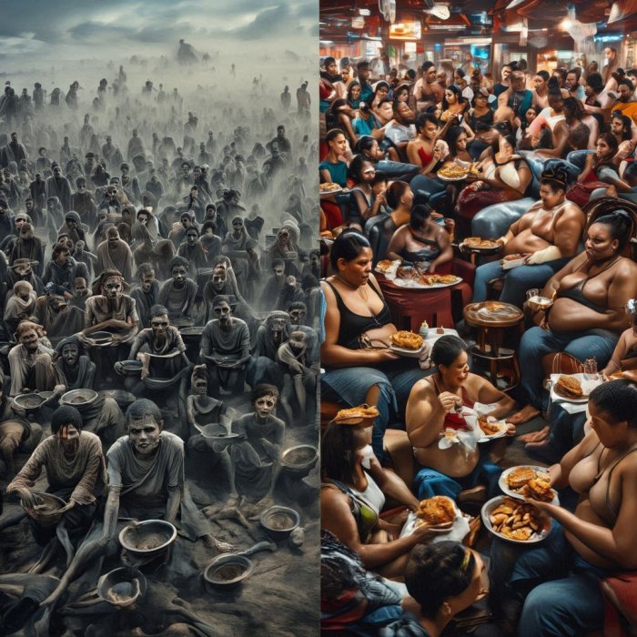 Milijarda gladnih, milijarda pretilih