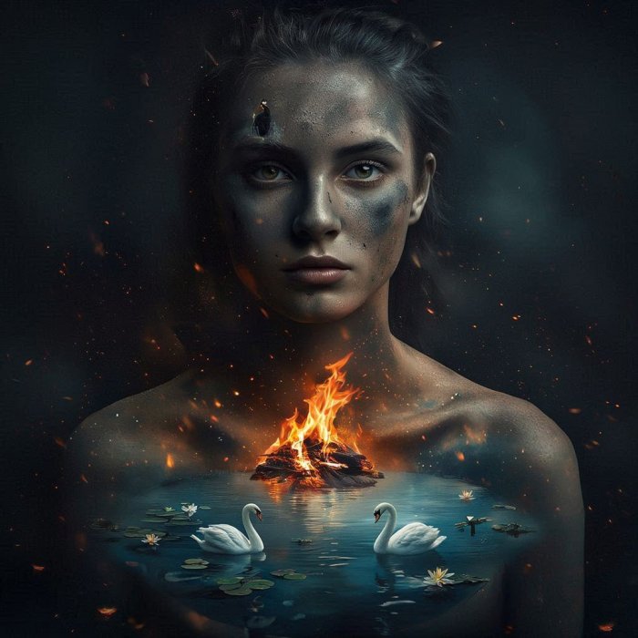 Na licu mi je čađa