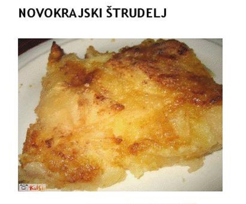 NOVOKRAJSKI ŠTRUDELJ
