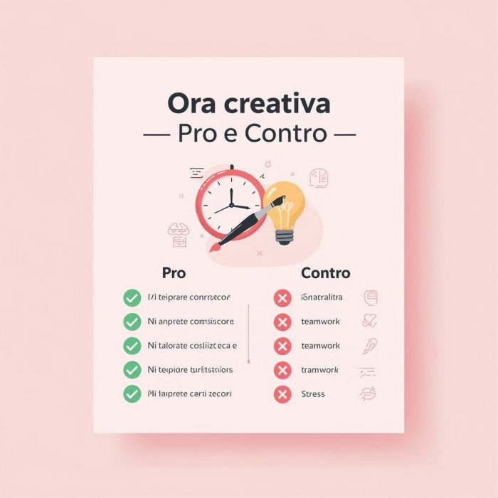 ORA CREATIVA- PRO ET CONTRA