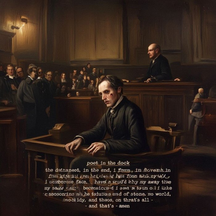 PJESNIK NA OPTUŽENIČKOJ KLUPI (poema)