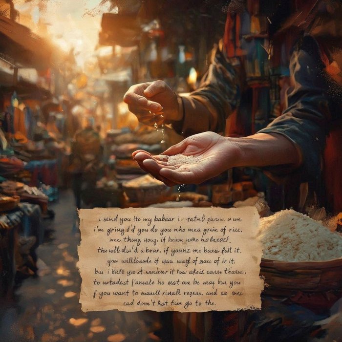 Poslao sam te u svoj bazar