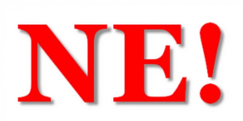 Ne glasuj za Sanadera!