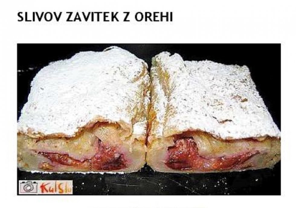 SLIVOV ZAVITEK Z OREHI