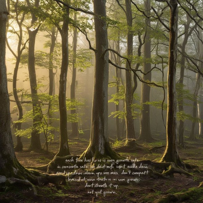 Svako stablo ima svoju brzinu rasta