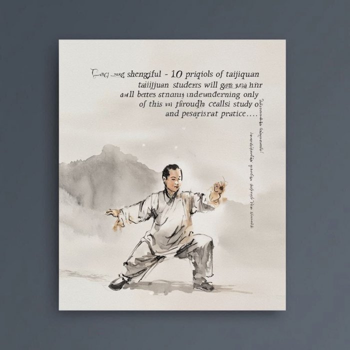 YANG SHENGFU - 10 PRINCIPA TAIJIQUANA