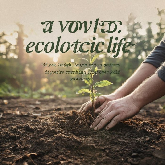 Zavjet ekološkom životu