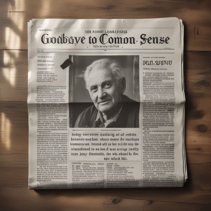 Posljednje zbogom zdravom razumu