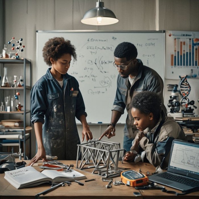 Strojari uče statiku, Znanost nisu samo prirodne znanosti