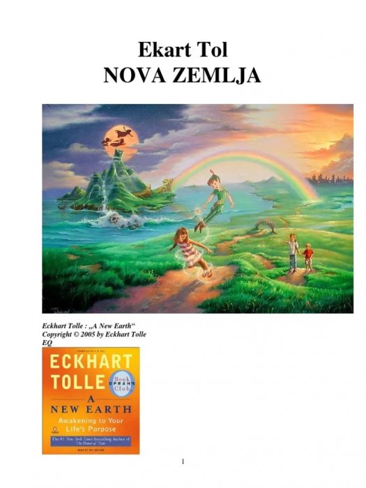 Ekart Tol Nova Zemlja