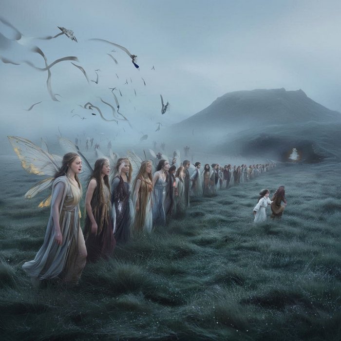 Odlazak vila i vilenjaka