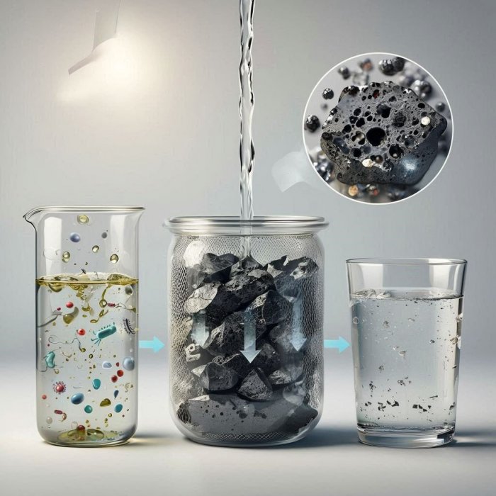 PROČIŠĆAVANJE VODE POMOĆU ŠUNGITA