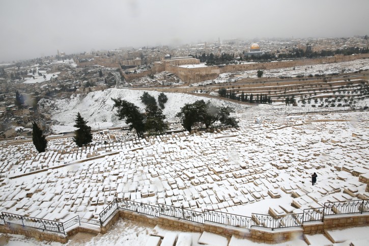 Snijeg u Jeruzalemu