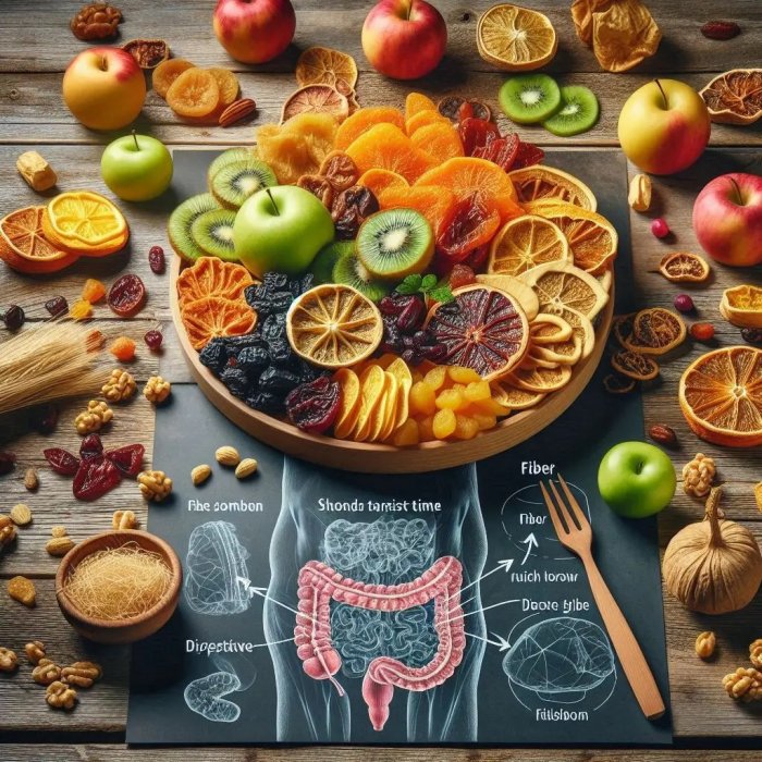 Voće, posebno suho voće i povrće su najbolji izvori vlakana