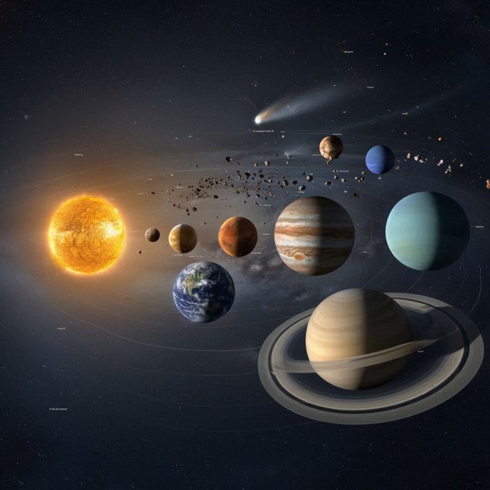 Kako izgleda kompletan Sunčev sistem