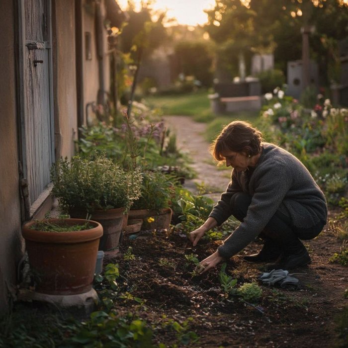 Tamo, iza stakla, čuvala je buniku, kukutu i pomoćnice, koje mogu izazvati priviđenja