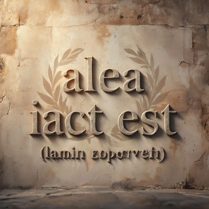 ...Alea iacta est!...