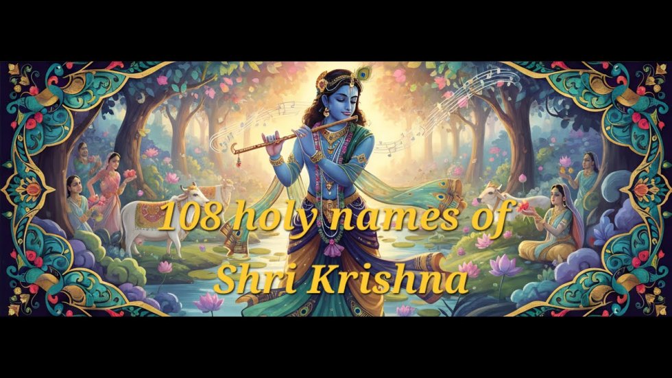 Chant 108 Holy Names of Shri Krishna