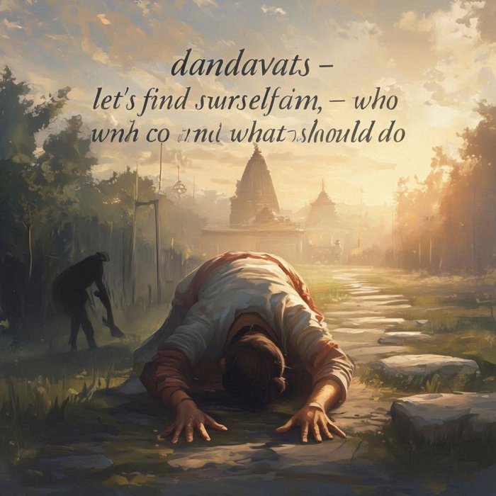Dandavats - Pronađimo sebe – Tko smo mi i što nam je činiti