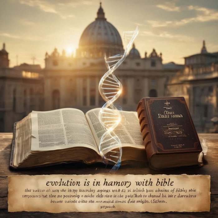 Evolucija je u skladu s Biblijom