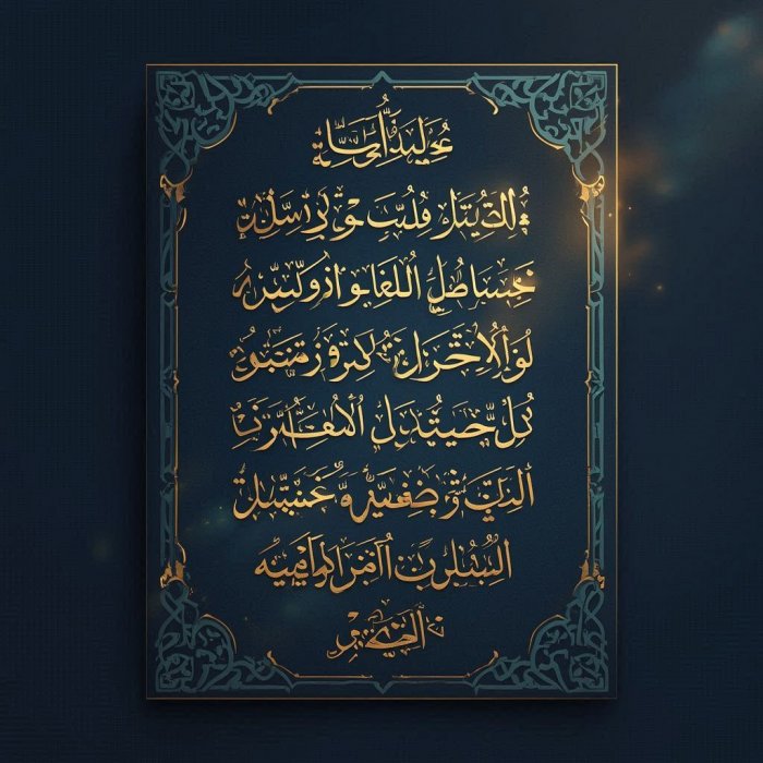 FATIHA (prva molitva iz Kurana)